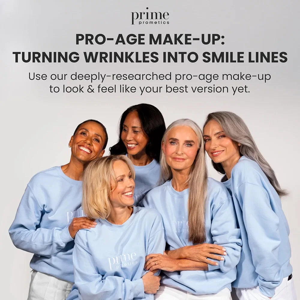 Prime Prometics PrimeLash Volumizing Mascara for Mature Women - Hypoallergenic, Long-Stay, Clump-Free Length