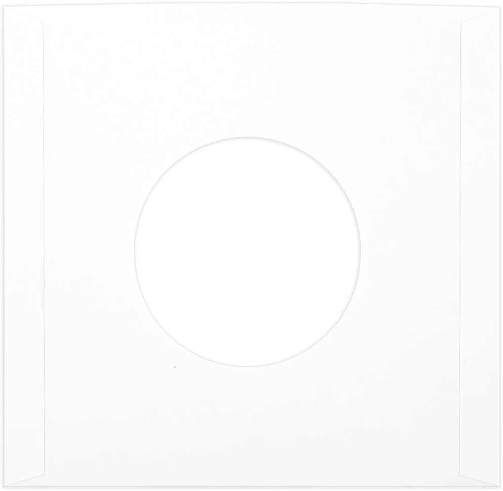 (500) Archival Quality Acid-Free Heavyweight Paper Inner Sleeves for 7 Inch Vinyl Records #07IW