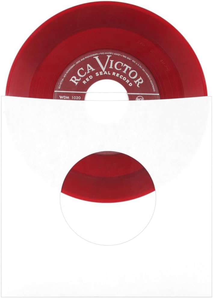 (500) Archival Quality Acid-Free Heavyweight Paper Inner Sleeves for 7 Inch Vinyl Records #07IW