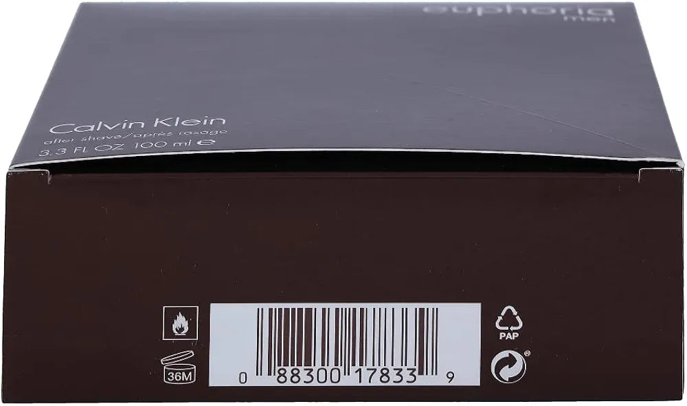 Calvin Klein Euphoria Eau de Toilette Aftershave for Men, 3.3 fl oz
