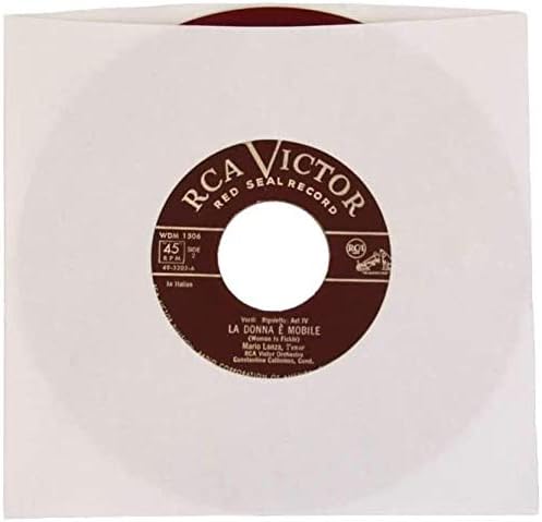 (500) Archival Quality Acid-Free Heavyweight Paper Inner Sleeves for 7 Inch Vinyl Records #07IW