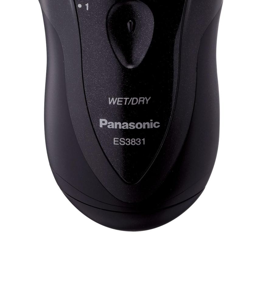 Panasonic ES3831K Electric Shaver for Men, Cordless Wet & Dry Lightweight Razor with Ergonomic Grip, Black