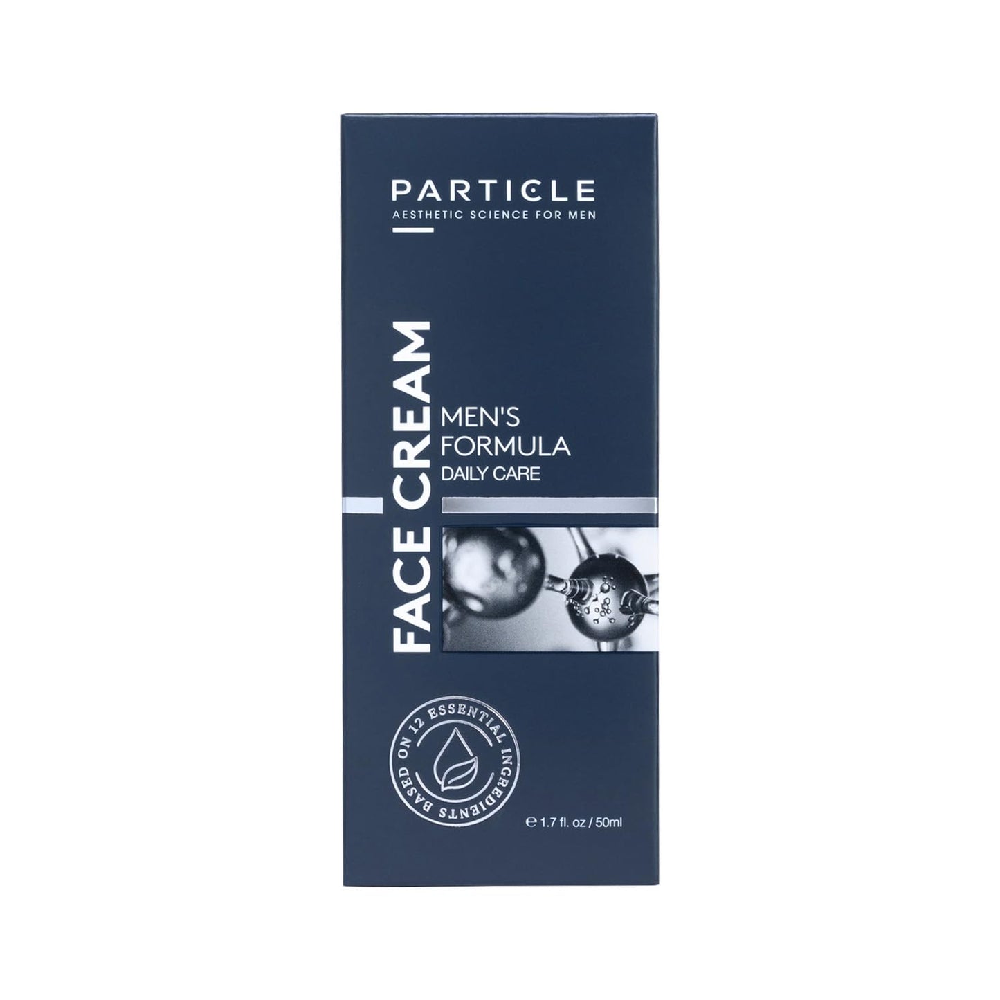 Particle 6-in-1 Face Cream for Men, Men’s Daily Hydrating Moisturizer with Vitamin C, Jojoba Oil, Vitamin E & Hyaluronic Acid, Skin Care Routine, Healthy Skin Support, Pack of 1, 1.7 FL OZ