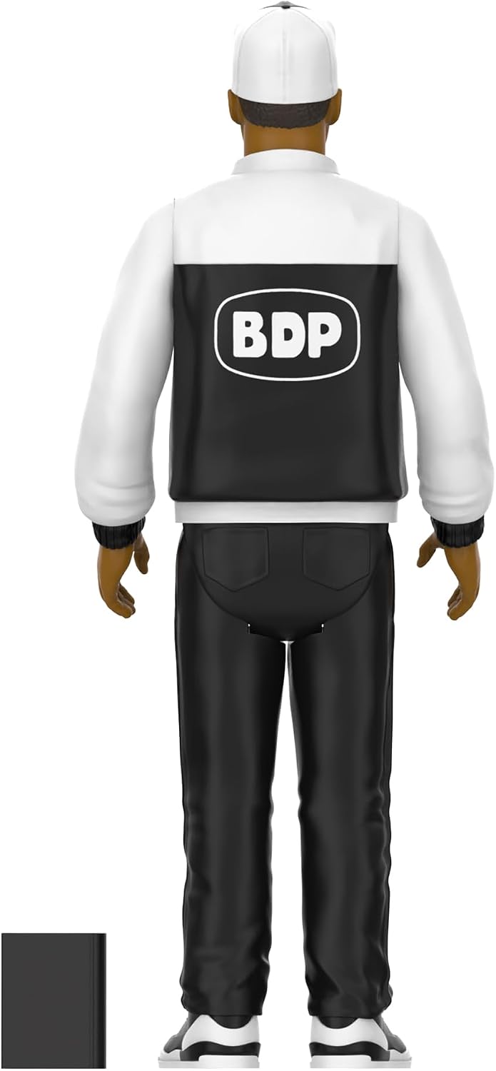 Super7 KRS-One by All Means Necessary BDP - 3.75" KRS-One Action Figure with Accessory Hip Hop Collectibles and Retro Toys