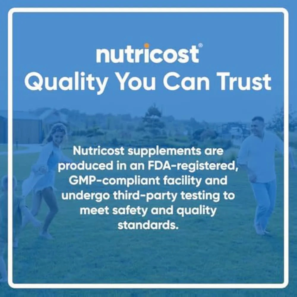 Nutricost Collagen Peptides Powder 1LB  - Grass Fed Bovine Collagen Hydrolysate 