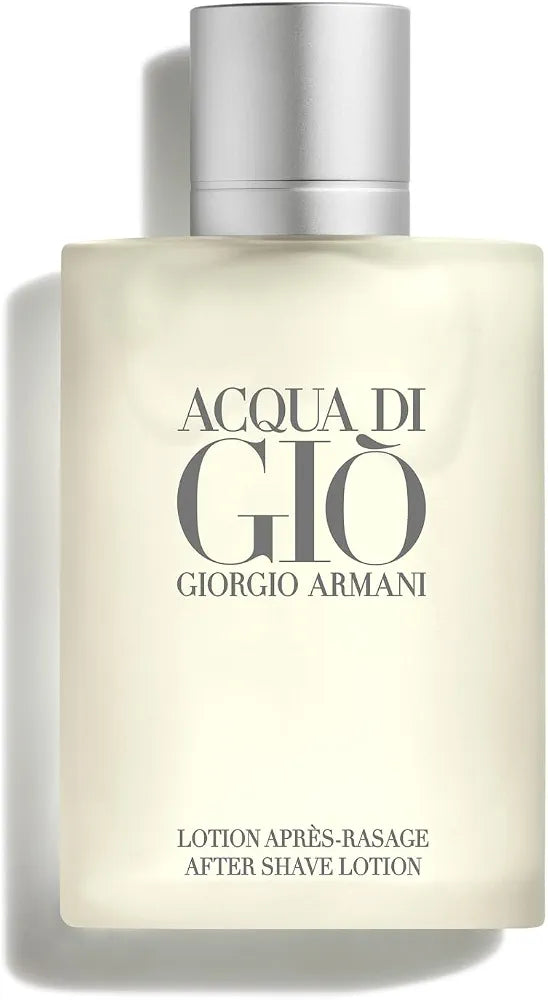 Armani Acqua di Gio After Shave Cologne for Men, 3.3 Fl Oz - Bergamot, Jasmine, Patchouli & Cedarwood