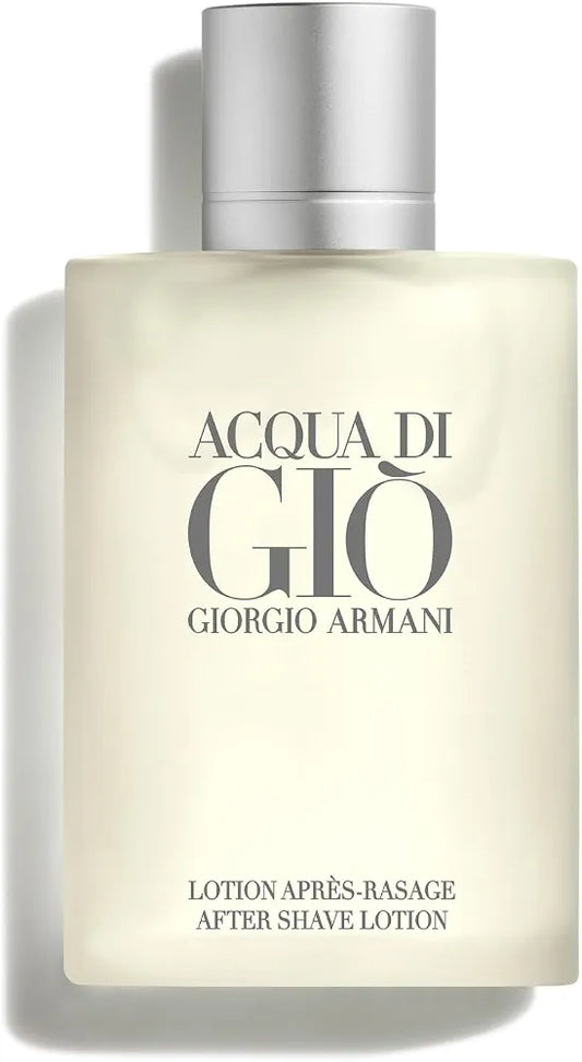 Armani Acqua di Gio After Shave Cologne for Men, 3.3 Fl Oz - Bergamot, Jasmine, Patchouli & Cedarwood