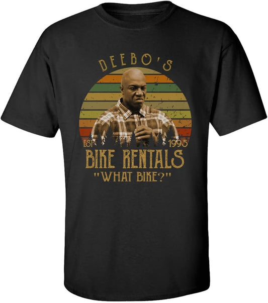 Deebo's Bike Rentals What Bike Tshirt, Movie TV Shows Character's Quotes Vintage T-Shirt, Gift for Men Women.