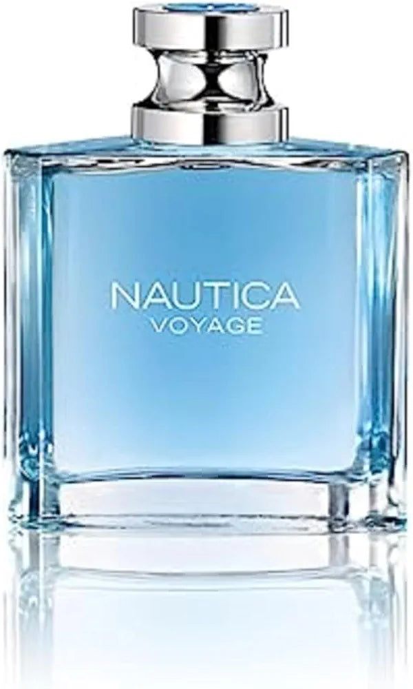 Nautica Voyage Eau De Toilette for Men - Fresh Aquatic Fragrance with Notes of Apple, Water Lotus, Cedarwood, and Musk - 3.3 Fl oz