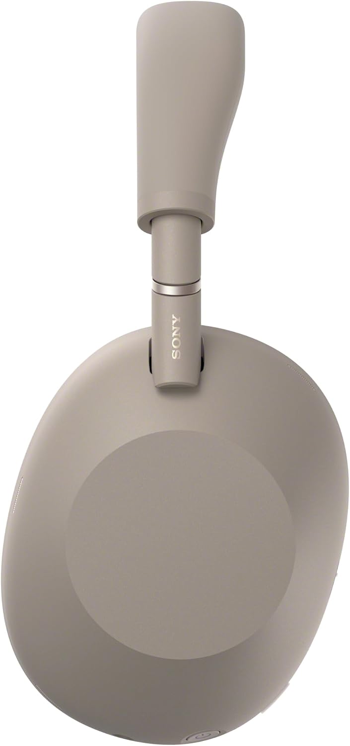 Sony WH-1000XM6 The Best Noise Cancelling Wireless Headphones, Sandstone | HD NC Processor QN3, 12 Microphones, Adaptive NC Optimizer, Mastered by Engineers, Studio-Quality, Up to 30 Hrs of Battery