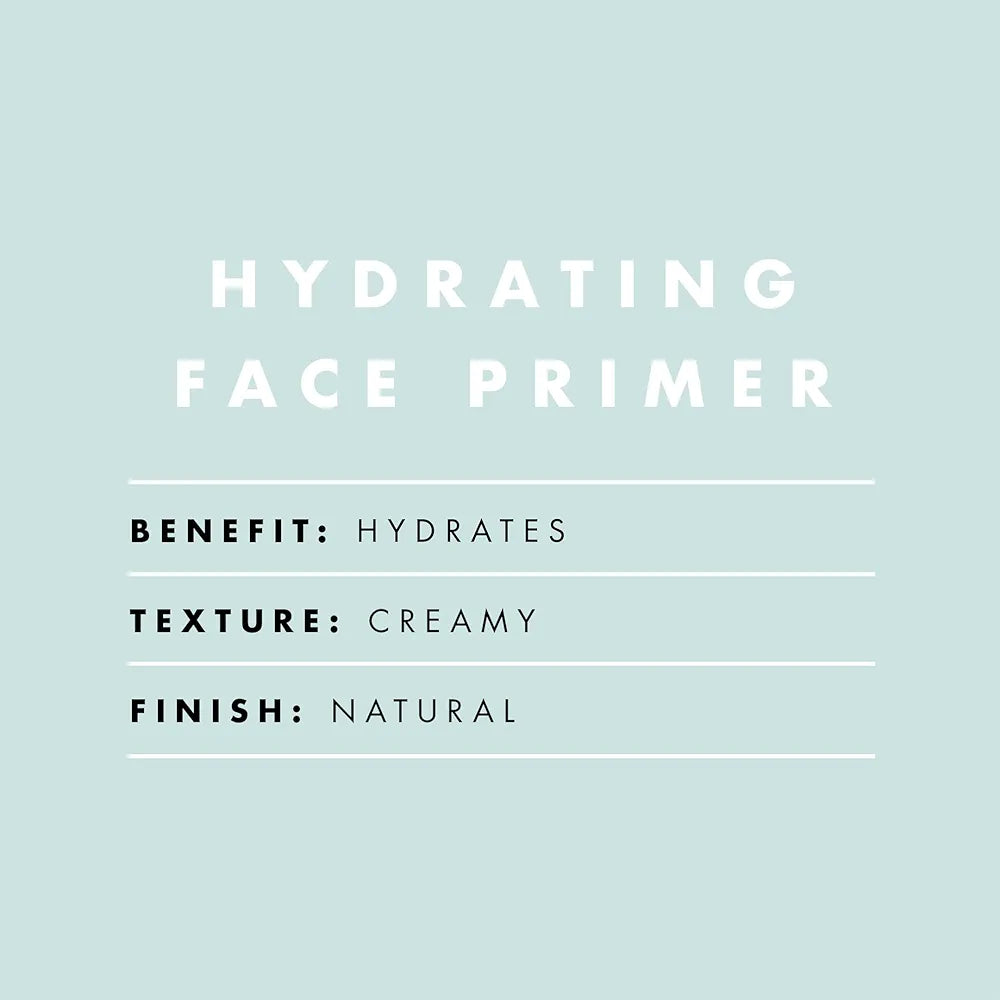 e.l.f. Hydrating Face Primer - Moisturizing Makeup Base for Smooth, Long-Lasting Foundation Application