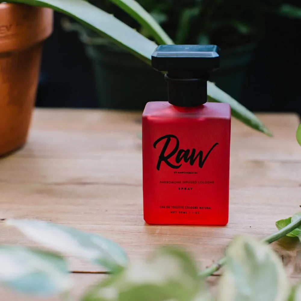RawChemistry Pheromone-Infused Cologne Spray for Men - Long-Lasting Masculine Fragrance