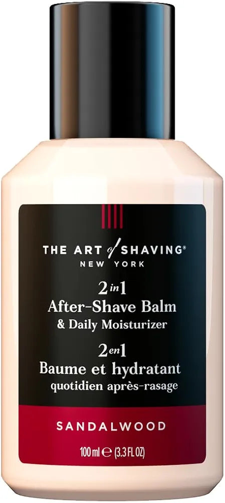 The Art of Shaving Sandalwood Essential Oil After-Shave Balm for Sensitive Skin