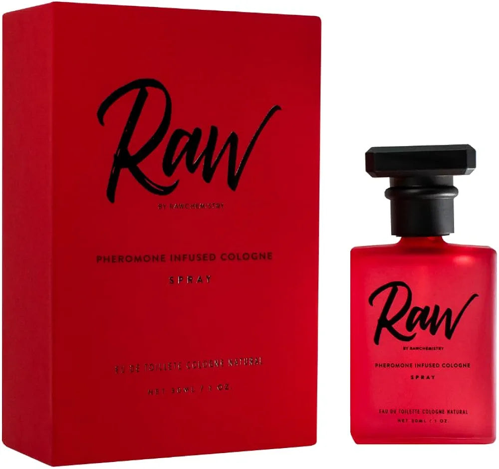 RawChemistry Pheromone-Infused Cologne Spray for Men - Long-Lasting Masculine Fragrance