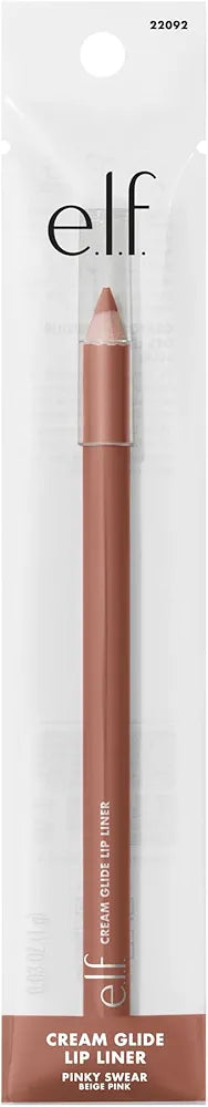 e.l.f. Cream Glide Lip Liner, Highly-Pigmented Pencil For Shaping & Sculpting Lips, Long-Lasting Semi-Matte Finish, Vegan & Cruelty-Free