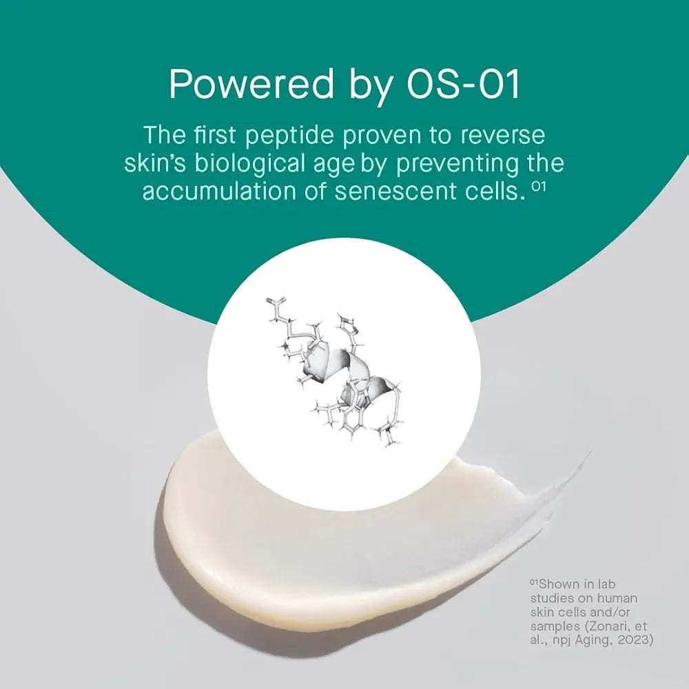 OneSkin EYE OS-01 Peptide Topical Supplement: Fragrance-Free Anti-Aging Eye Cream for Sensitive Skin