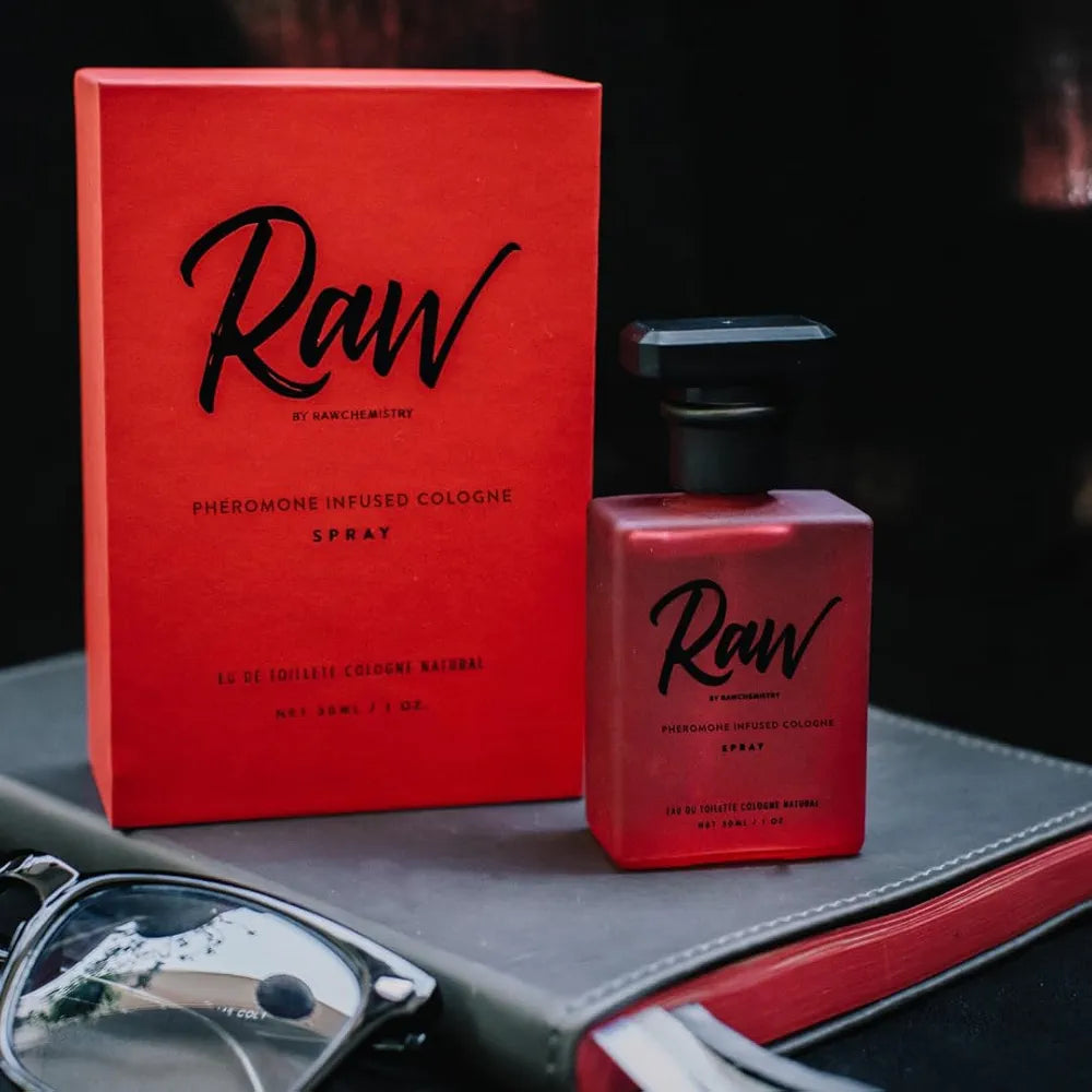 RawChemistry Pheromone-Infused Cologne Spray for Men - Long-Lasting Masculine Fragrance