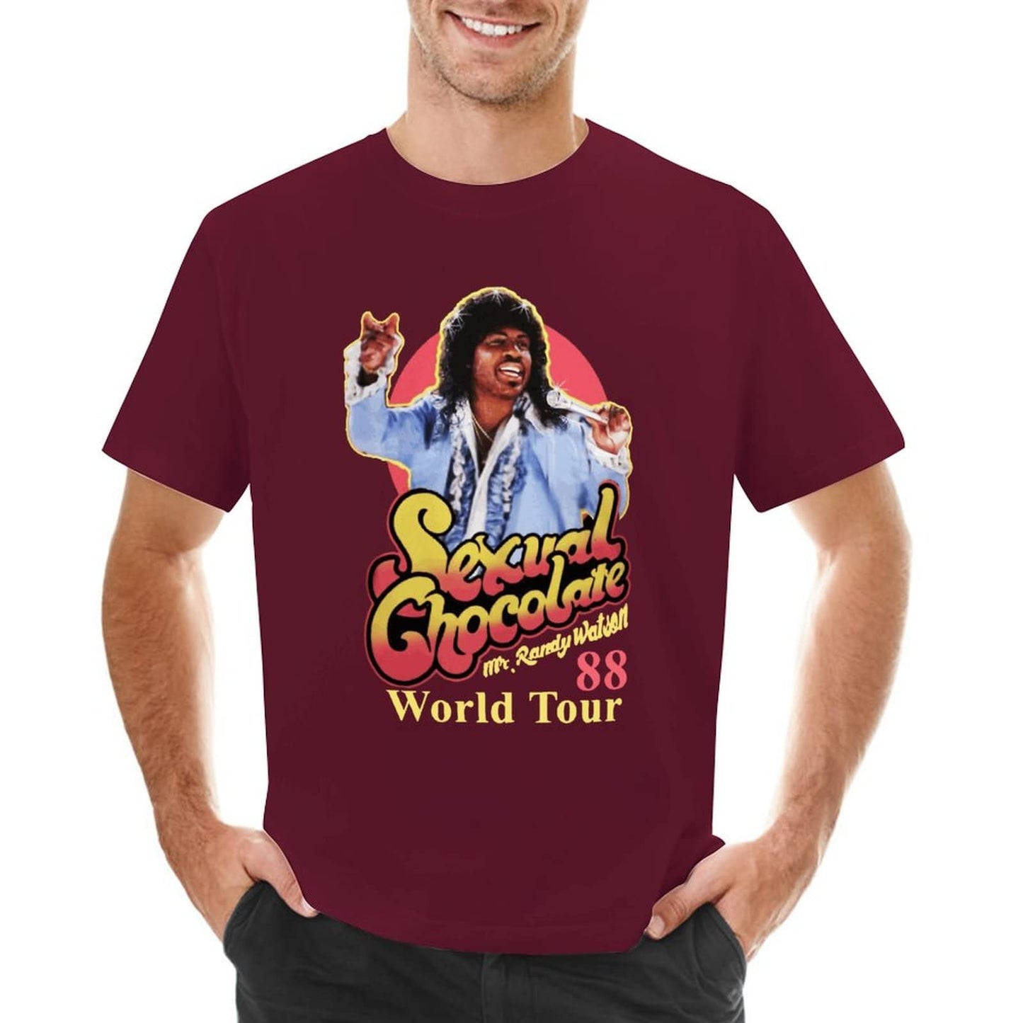 Men 80s Movie Cotton Shirt