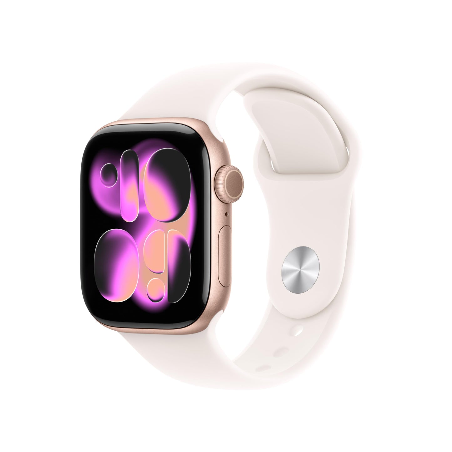 Apple Watch Series 11 [GPS 46mm] Smartwatch with Jet Black Aluminum Case with Black Sport Band - M/L. Sleep Score, Fitness Tracker, Health Monitoring, Always-On Display, Water Resistant