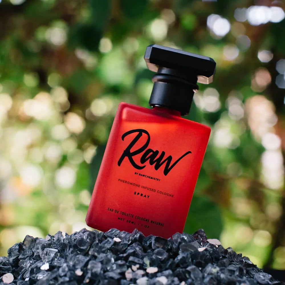 RawChemistry Pheromone-Infused Cologne Spray for Men - Long-Lasting Masculine Fragrance