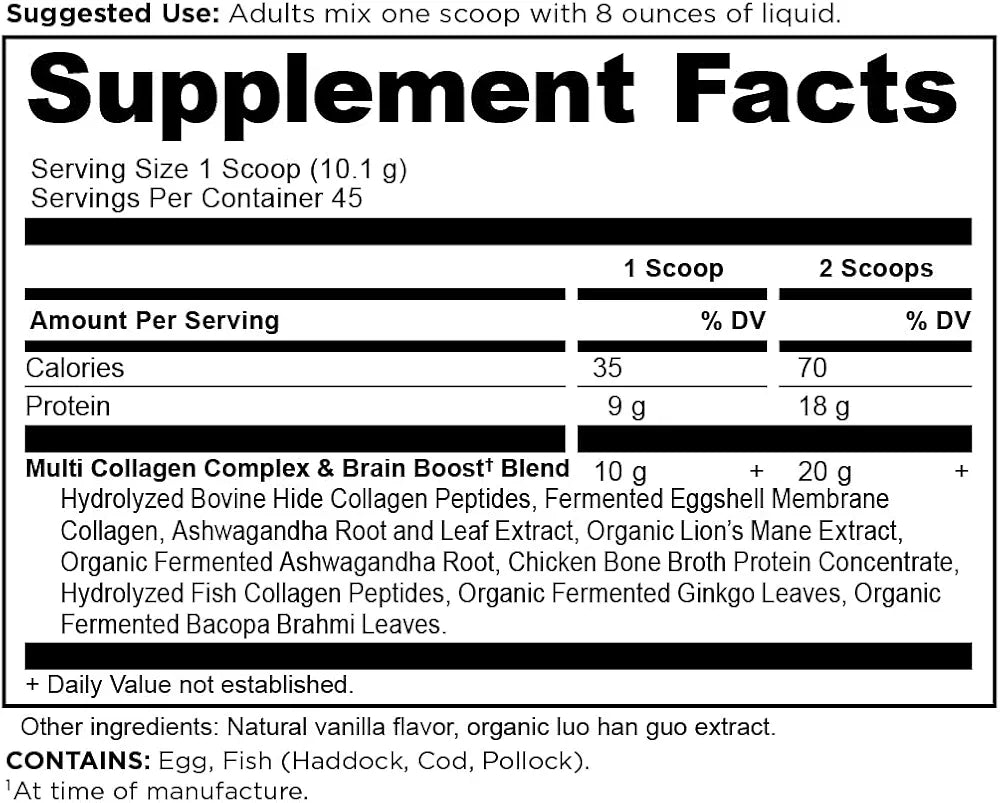 Ancient Nutrition Collagen Powder Protein, Multi Collagen Protein, Hydrolyzed Collagen Peptides Supports Skin and Nails, Joint Supplement 