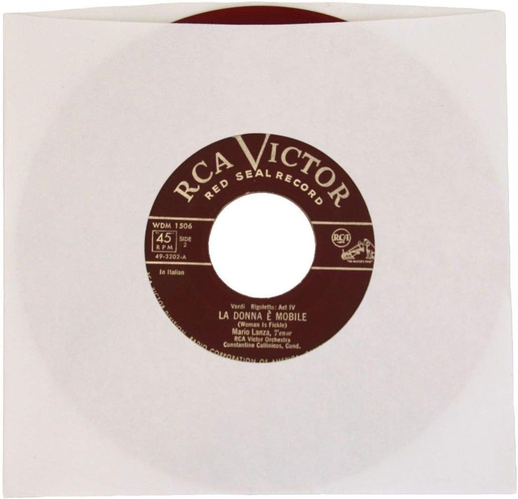 (500) Archival Quality Acid-Free Heavyweight Paper Inner Sleeves for 7 Inch Vinyl Records #07IW