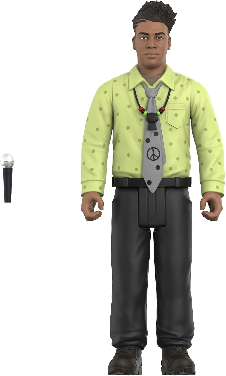 Super7 Reaction Figure De La Soul David Trugoy the Dove Jolicoeur (Me, Myself & I) - 3.75" De La Soul Action Figure with Accessory - Hip Hop Collectibles and Retro Toys