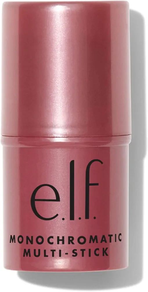e.l.f. Monochromatic Multi Stick - Sparkling Rose, Creamy Lightweight Versatile Makeup Stick, 0.17 Oz