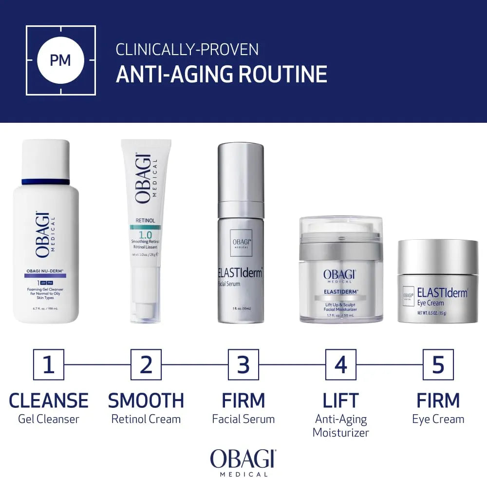 Obagi ELASTIderm Lift Up & Sculpt Facial Moisturizer - 1.7 oz Anti-Aging Peptide Cream for Firming and Wrinkle Reduction