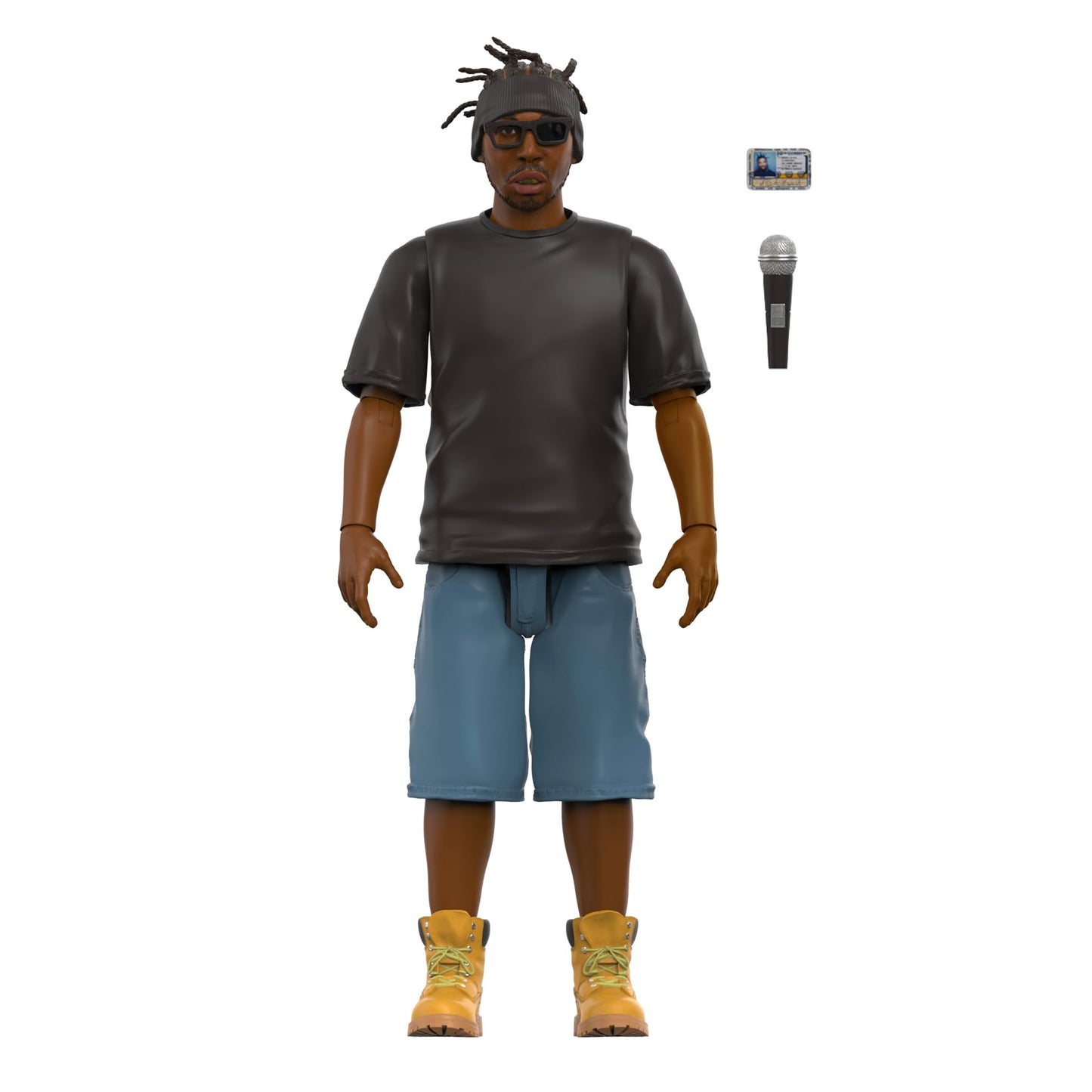 Super7 J Dilla Donuts Album Cover - 3.75" J Dilla Action Figure with Accessories Hip Hop Collectibles and Retro Toys