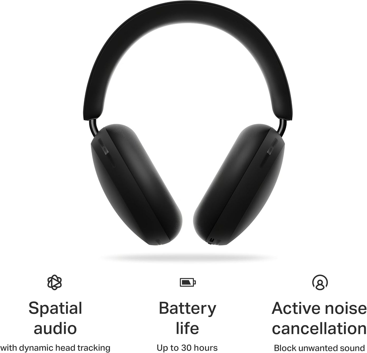 Sonos Ace Noise Cancelling Bluetooth Over-Ear Headphones - White