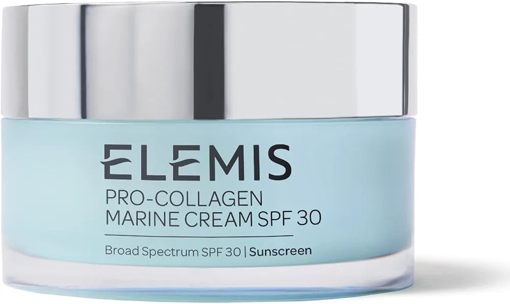 ELEMIS Pro-Collagen Marine Cream SPF 30 - Lightweight Anti-Wrinkle Daily Facial Moisturizer with Sun Protection