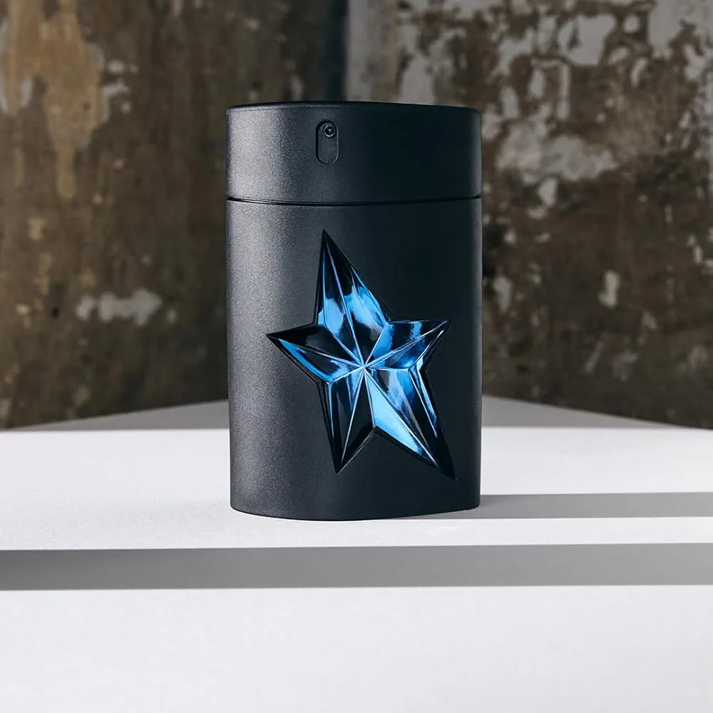 Mugler A*Men Eau de Toilette for Men - Woody Ambery Fragrance with Patchouli and Coffee Notes