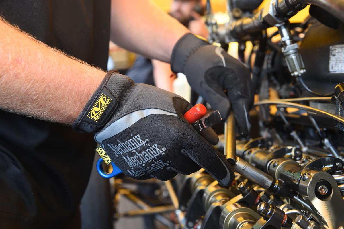 Mechanix Wear: FastFit Work Glove with Elastic Cuff for Secure Fit, Performance Gloves for Multi-purpose Use
