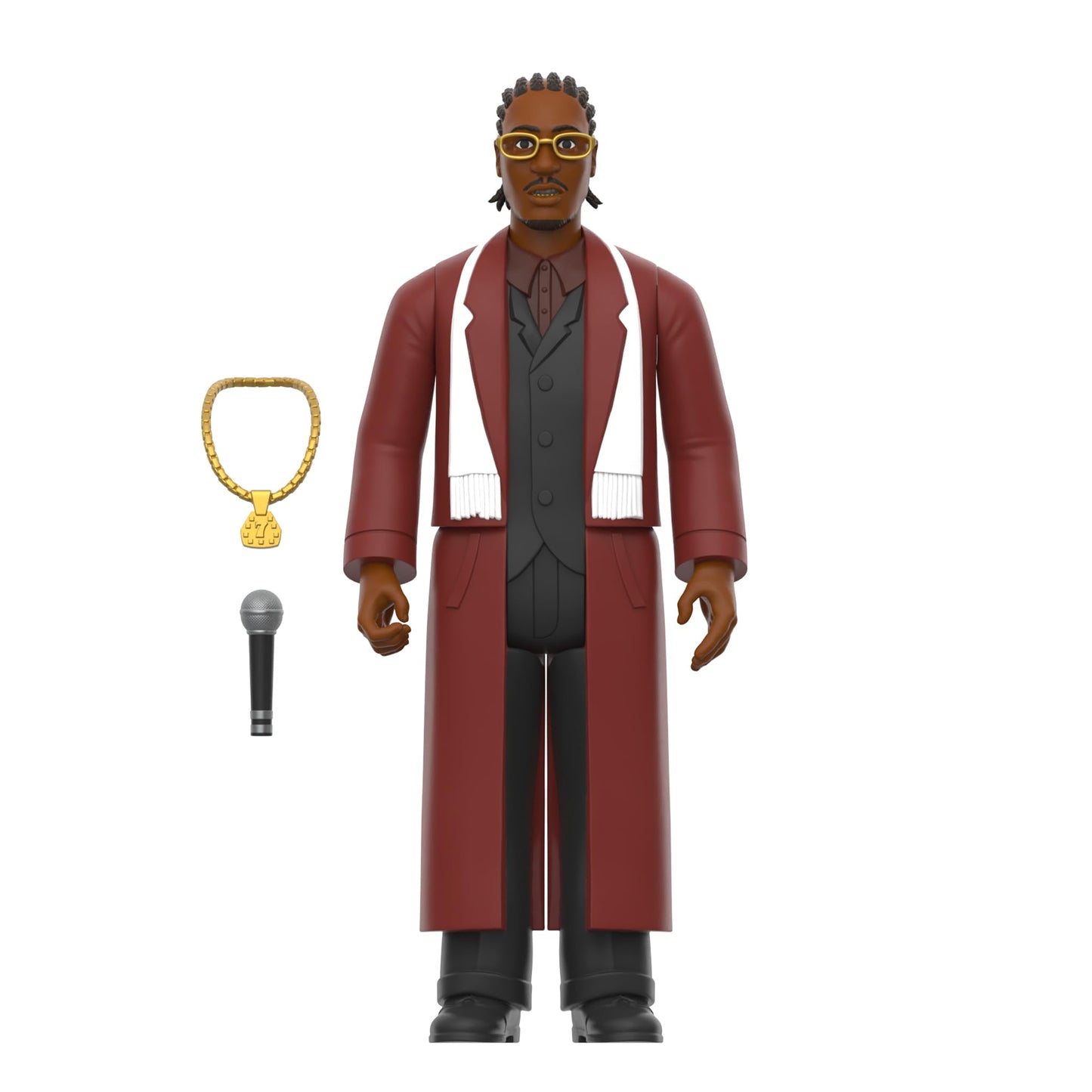 Super7 J Dilla Donuts Album Cover - 3.75" J Dilla Action Figure with Accessories Hip Hop Collectibles and Retro Toys