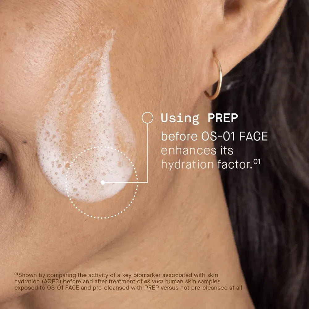 OneSkin PREP Facial Cleanser: Exfoliating Formula for Balanced, Sensitive Skin
