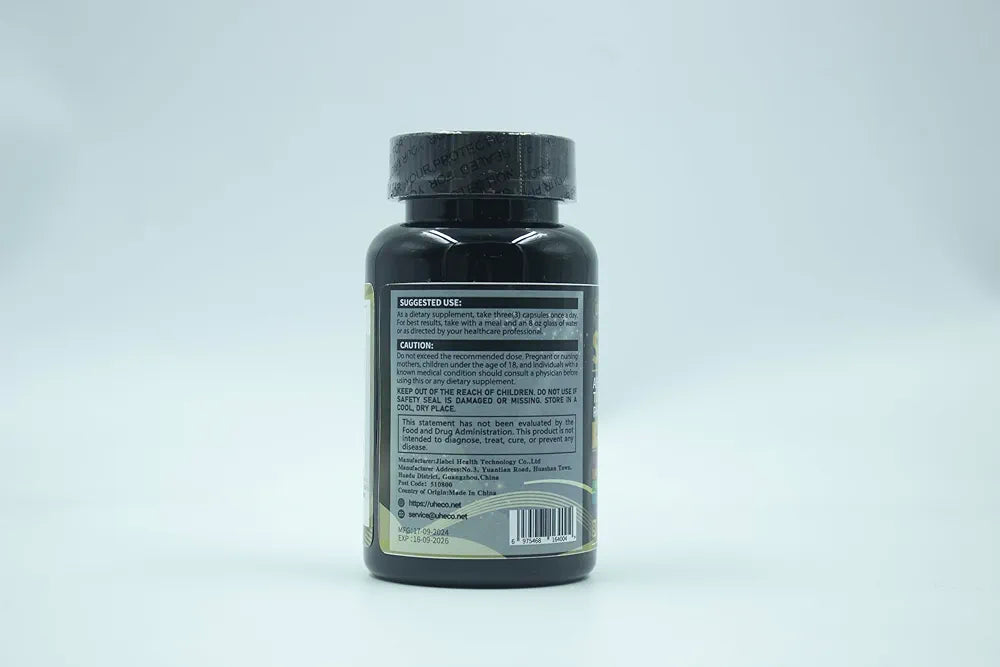 Shilajit Capsules, 19-in-1 Supplement with Sea Moss, Ashwagandha, Tongkat Ali & Fulvic Acid, Natural Mineral Wellness Supplement, Gluten Free, Non-GMO, 90 Capsules