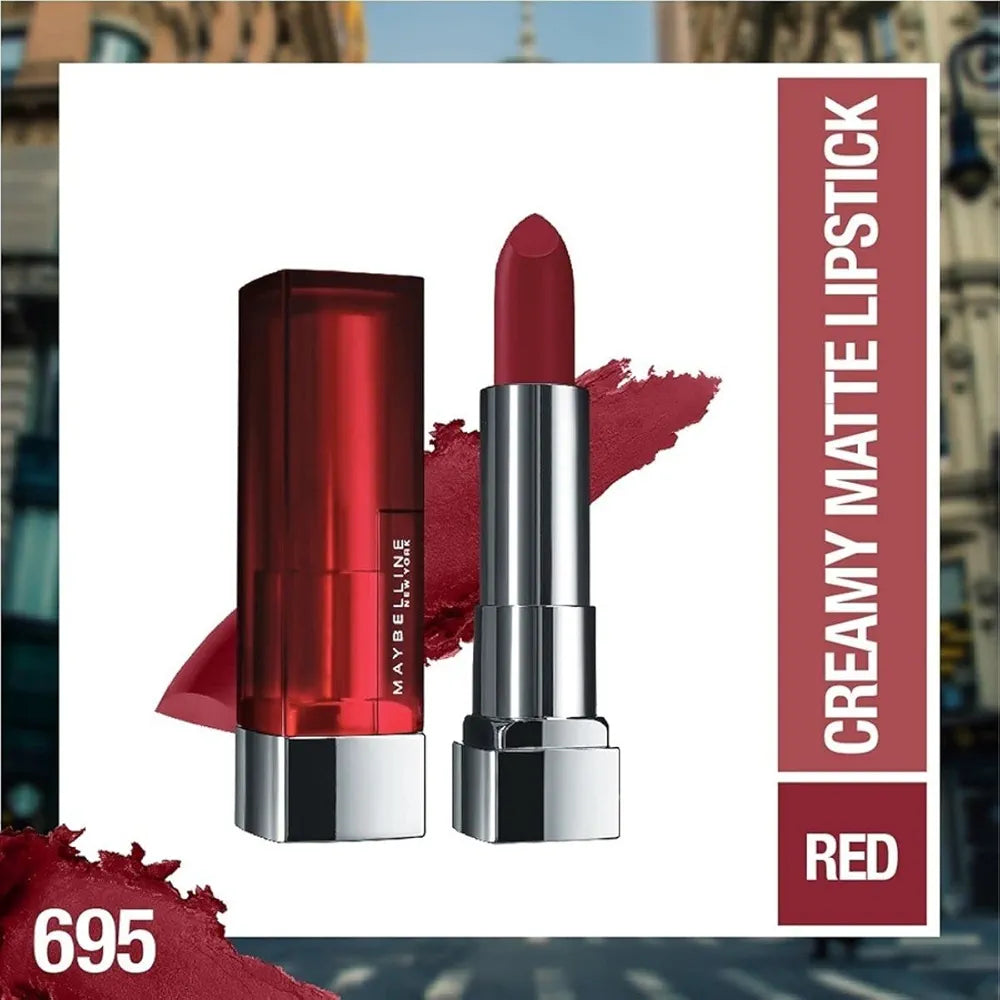 Maybelline Color Sensational Matte Hydrating Lipstick - Divine Wine
