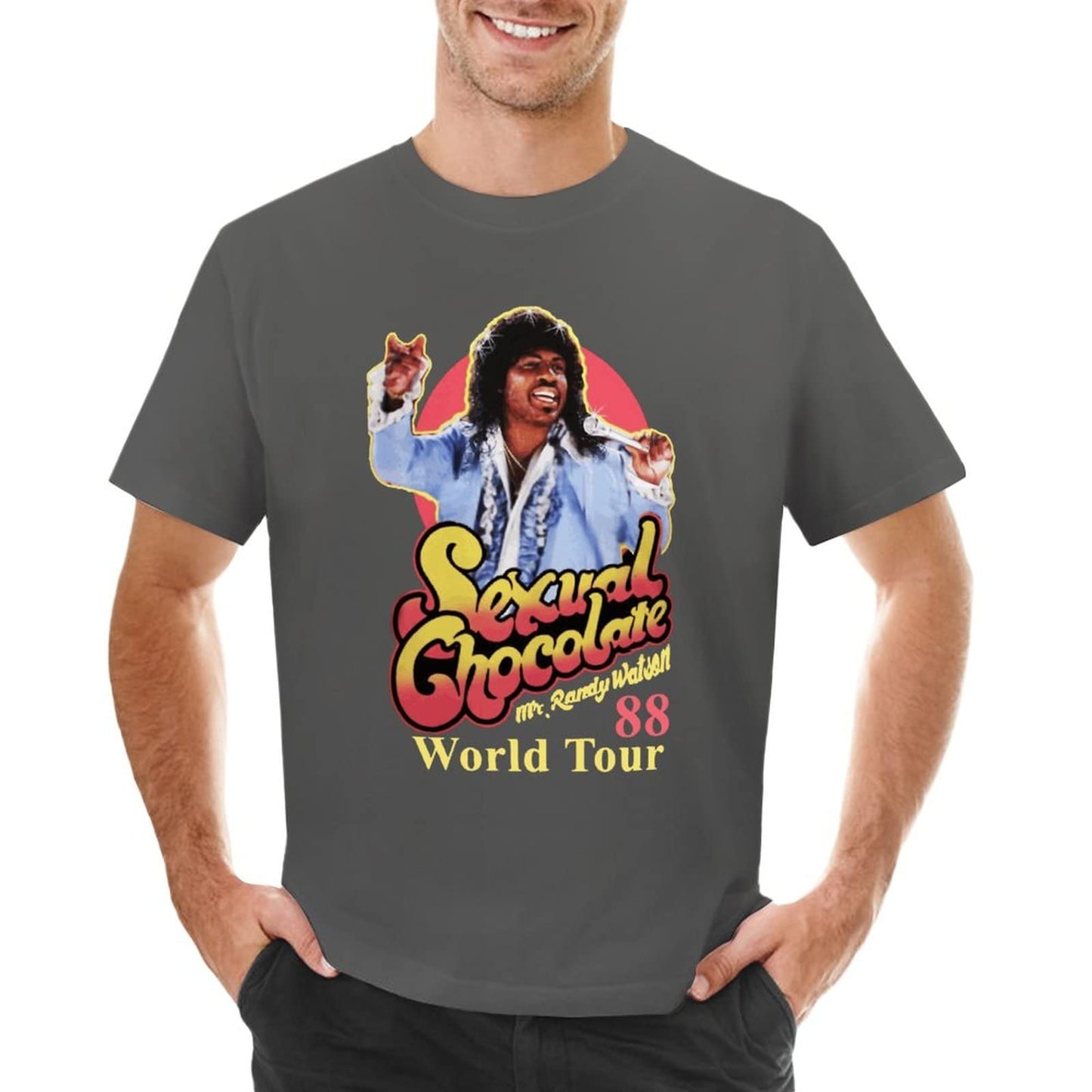 Men 80s Movie Cotton Shirt