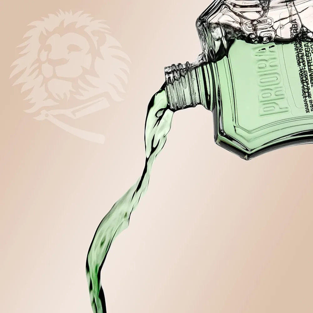 Proraso Refreshing After Shave Lotion with Eucalyptus Oil and Menthol - 3.4oz Premium Italian Shaving Splash for All Beard Types