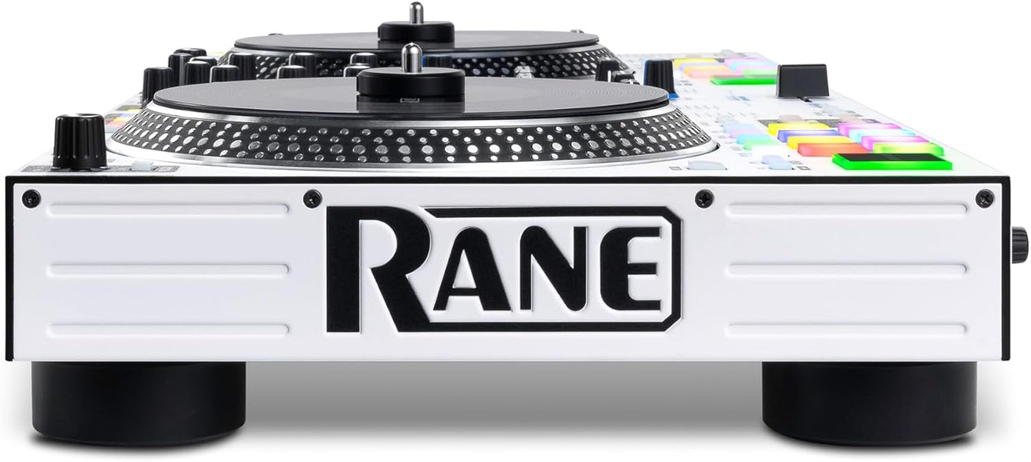 RANE SYSTEM ONE All-in-One Standalone Motorized DJ Controller with Engine DJ OS, Seamless Mixing on 2 Decks, Stems FX, Serato DJ Pro, XLR Outputs
