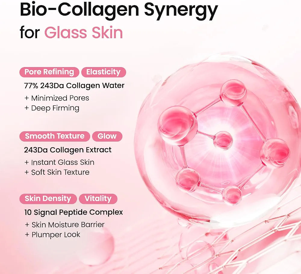 BIODANCE Collagen Peptides Jelly Serum Mist - Hydrating, Plumping & Anti-Aging Korean Hydrogel Face Spray (1.69 fl.oz)