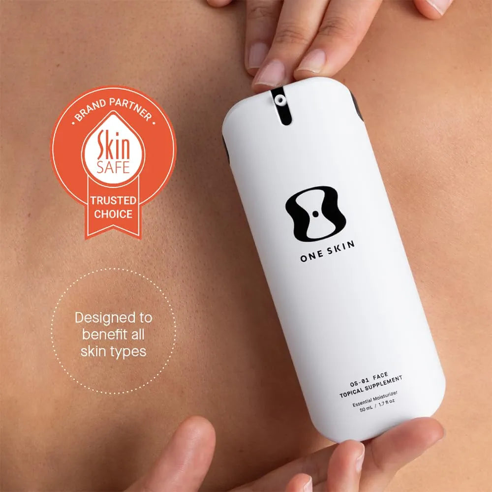 OneSkin OS-01 Peptide Topical Supplement: Anti-Aging Face & Body Moisturizer