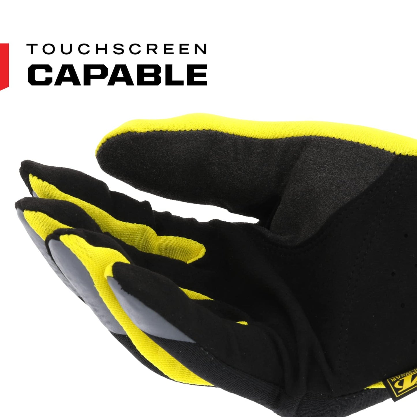 Mechanix Wear: FastFit Work Glove with Elastic Cuff for Secure Fit, Performance Gloves for Multi-purpose Use