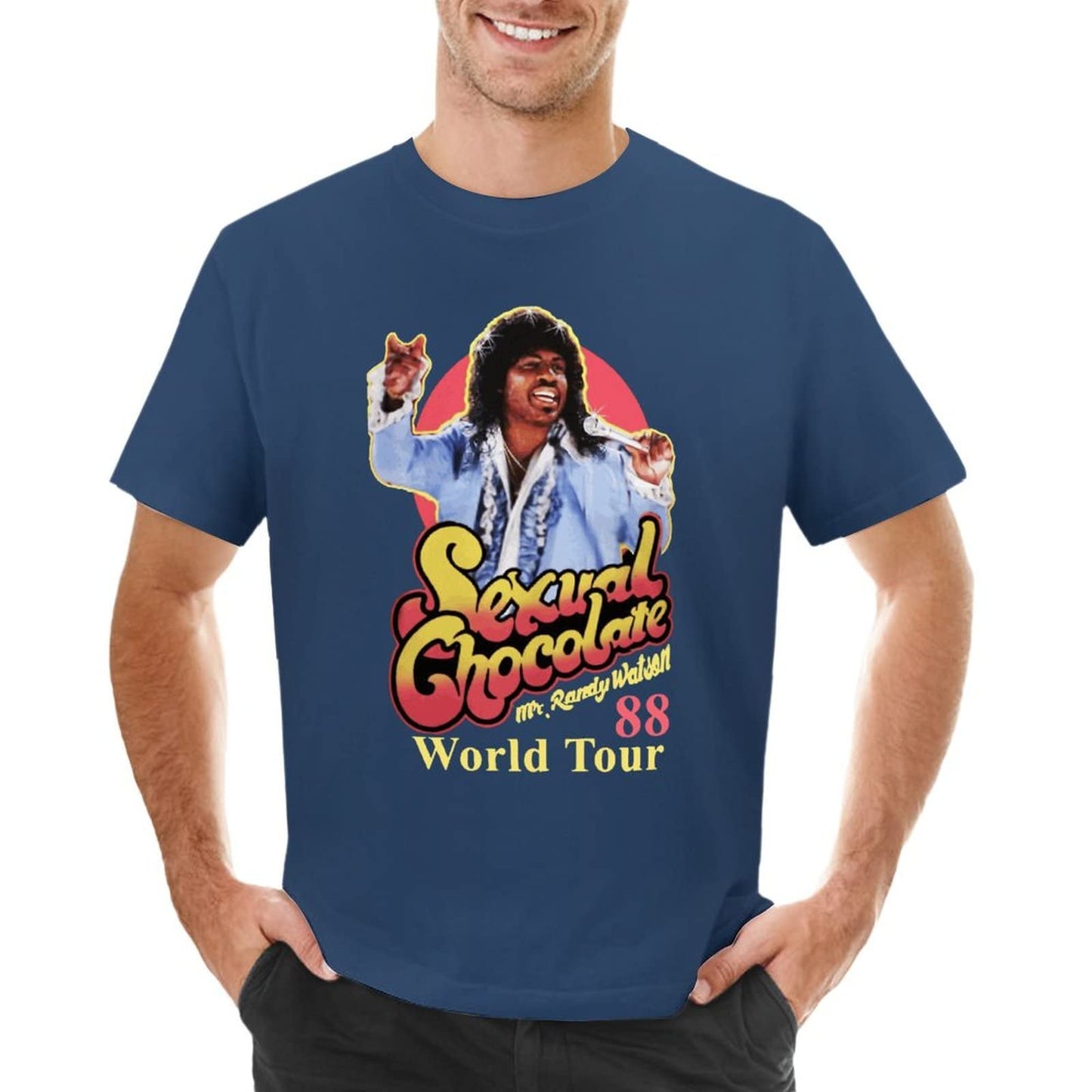 Men 80s Movie Cotton Shirt