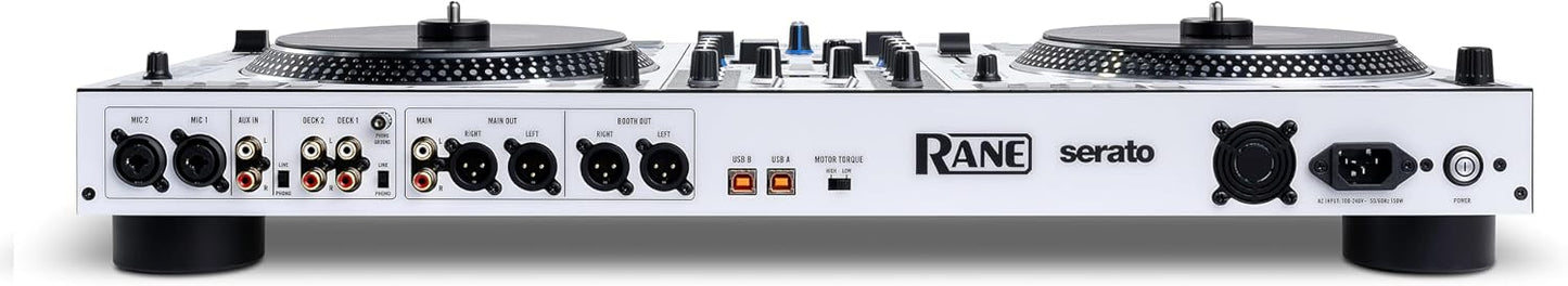 RANE SYSTEM ONE All-in-One Standalone Motorized DJ Controller with Engine DJ OS, Seamless Mixing on 2 Decks, Stems FX, Serato DJ Pro, XLR Outputs