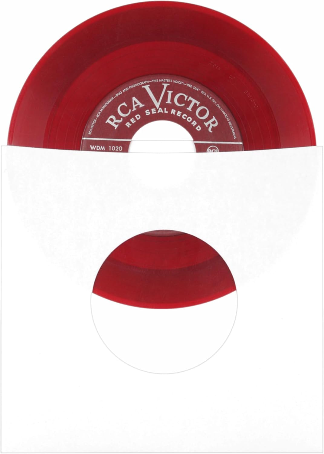(500) Archival Quality Acid-Free Heavyweight Paper Inner Sleeves for 7 Inch Vinyl Records #07IW