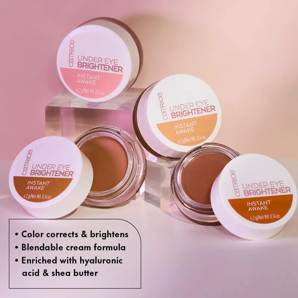 Catrice Under Eye Brightener Concealer with Hyaluronic Acid and Shea Butter - Vegan, Cruelty-Free, Paraben-Free
