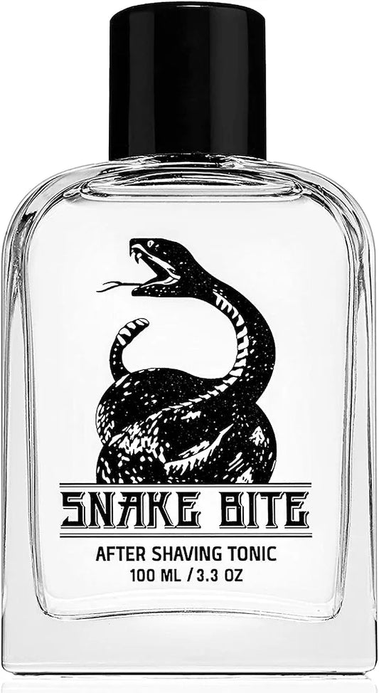 Fine Men's Snake Bite Aftershave Balm - 100ml Soothing & Toning Post-Shave Treatment