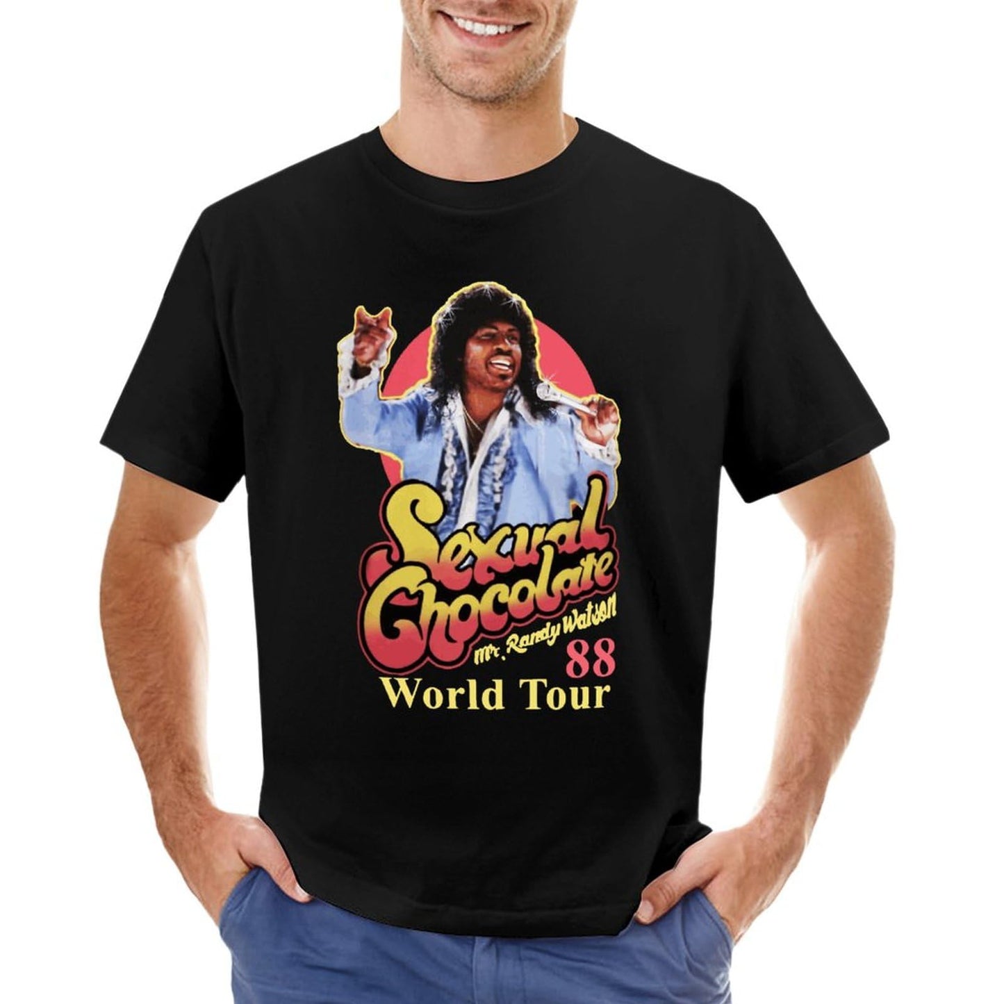 Men 80s Movie Cotton Shirt